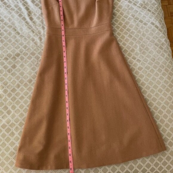 Beige J. Crew Dress Size 00 - Picture 6 of 6